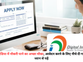 Job in Digital India Without an Exam
