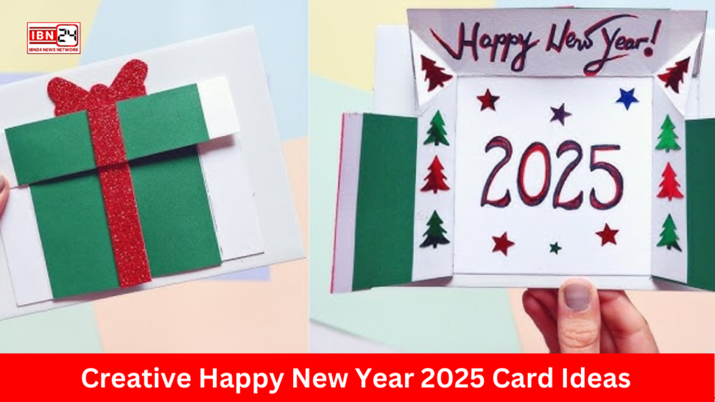 Creative Happy New Year 2025 Card Ideas