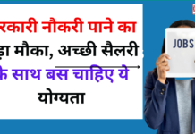 Opportunity To Get a Government Job