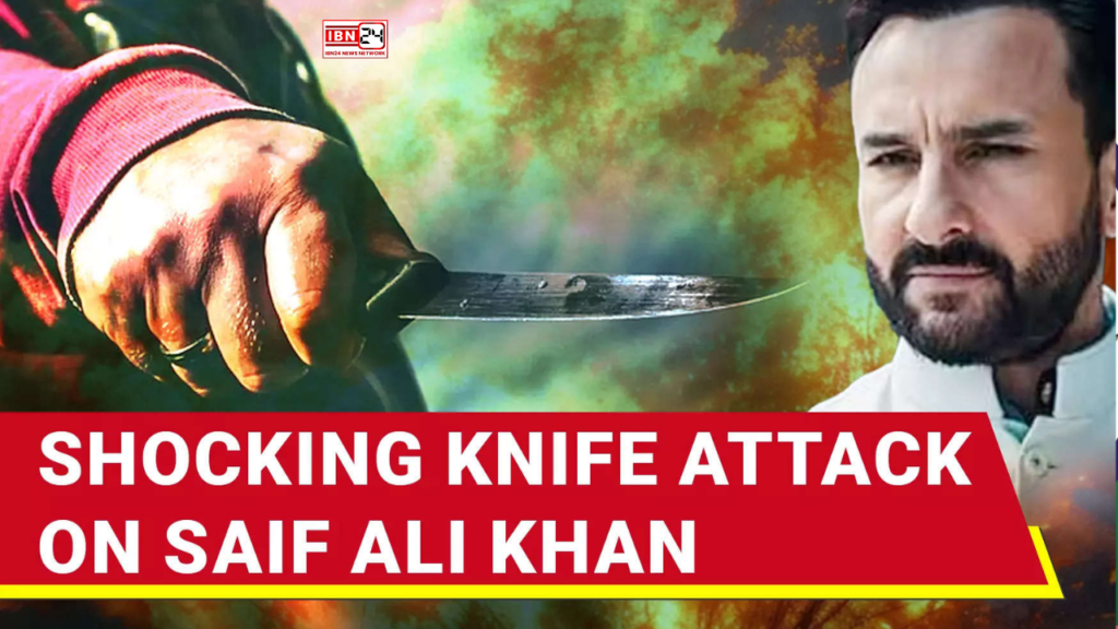 Saif Ali Khan Attacked With a knife