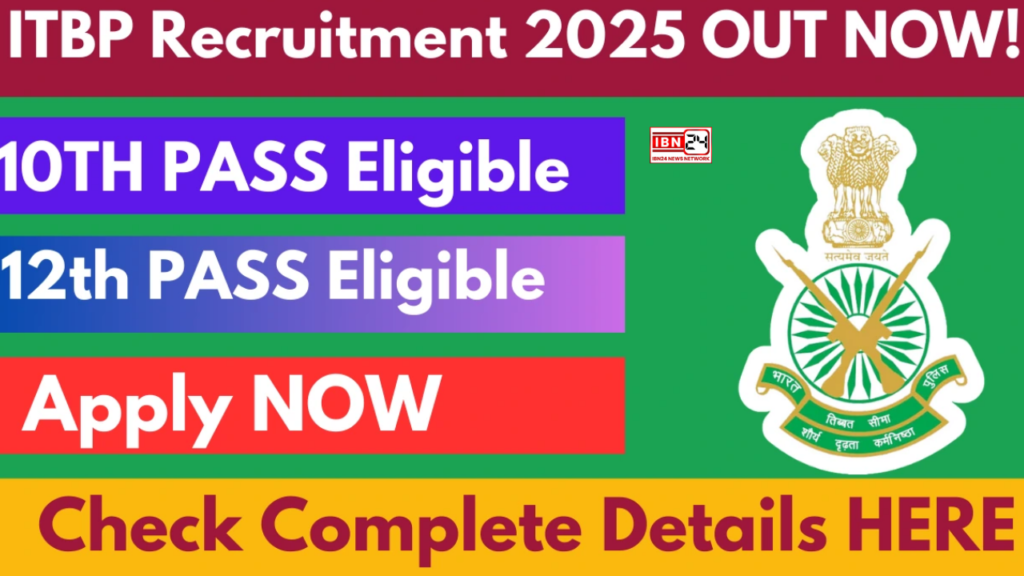 Great Opportunity To Work With ITBP