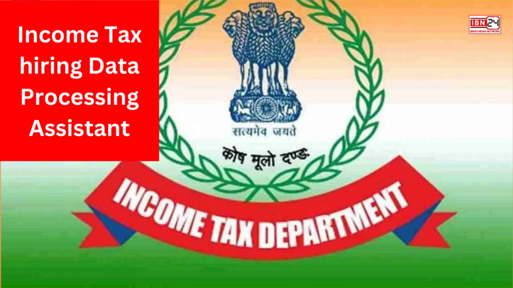 Income Tax hiring Data Processing Assistant