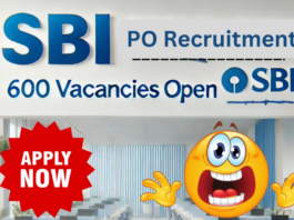 Last Chance to Apply For SBI PO positions