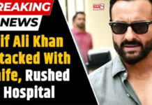 Saif Ali Khan Attacked With a knife