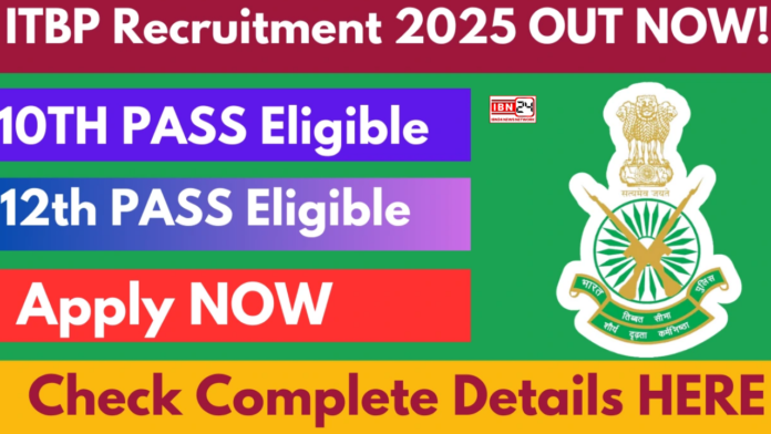 Great Opportunity To Work With ITBP Great Opportunity To Work With ITBP