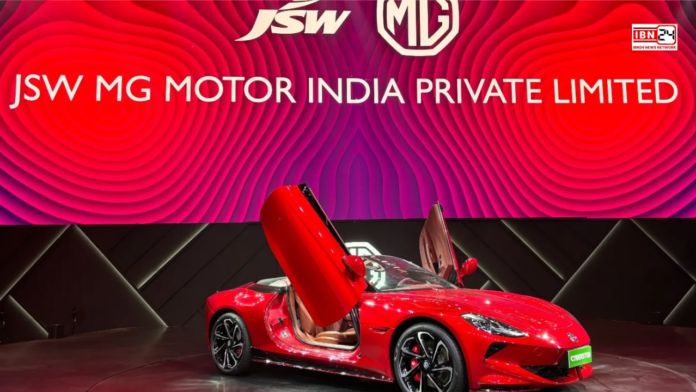 MG Cyberster Unveiled at Auto Expo 2025 MG Cyberster Unveiled at Auto Expo 2025