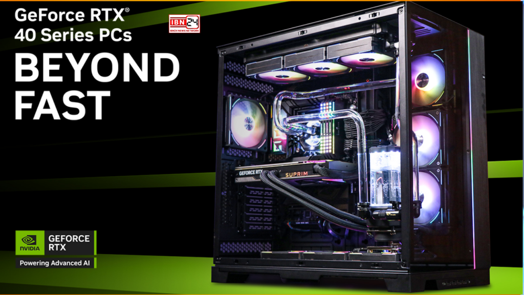 Custom-built PC with 4080 Super GPU
