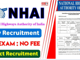 Get a Direct Job In NHAI