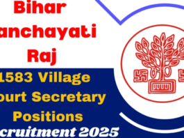 Application For Court Secretary Recruitment