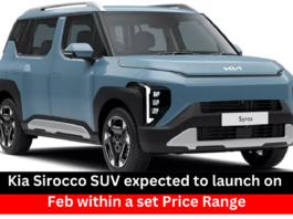 Kia Sirocco SUV Launch expected Soon