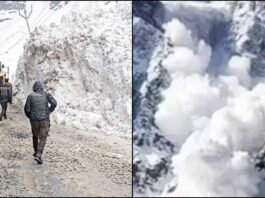 Badrinath Dham Avalanche