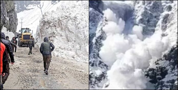Badrinath Dham Avalanche