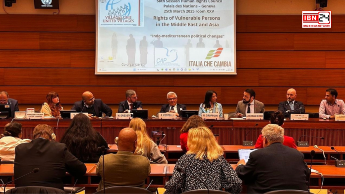 Rahul Kumar Kamboj honored in Geneva