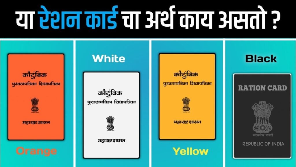 Types of Ration Cards
