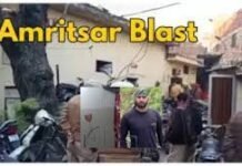 Temple blast in Amritsar today