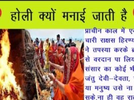 Why To We Celebrate Holi