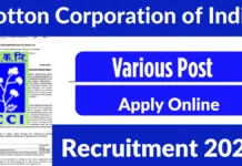 Cotton Corporation of India Jobs