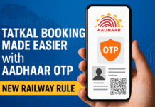 Tatkal Booking Needs Aadhaar Now