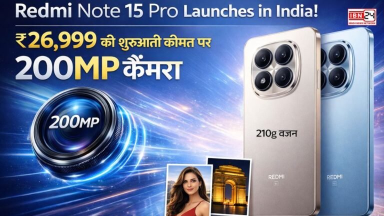 Redmi Note 15 Pro Launches in India
