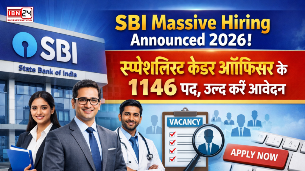 SBI Massive Hiring Announced 2026