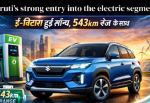 Maruti's strong entry into the electric segment!