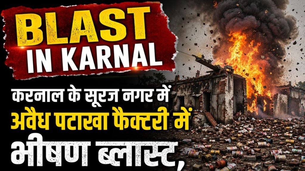 Blast in Karnal