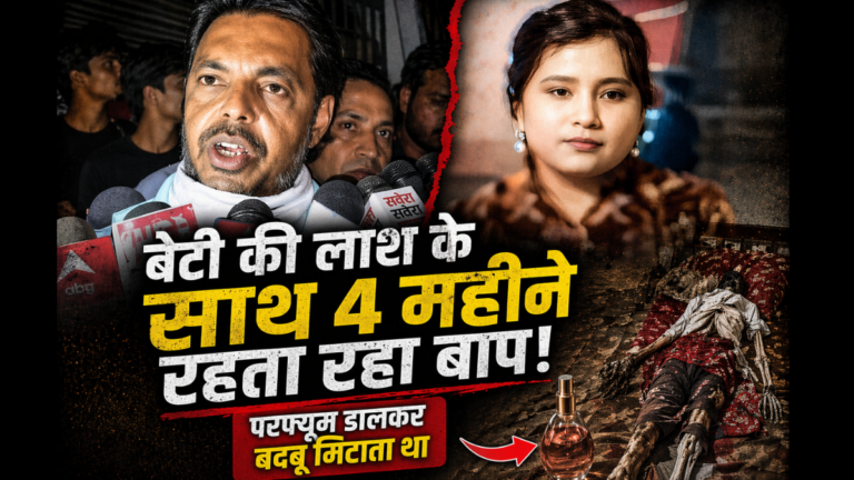 Father was living with daughter’s dead body for 4 months, परफ्यूम डालकर बदबू मिटाता था, पैरों के अलावा पूरा शरीर बन चुका था कंकाल