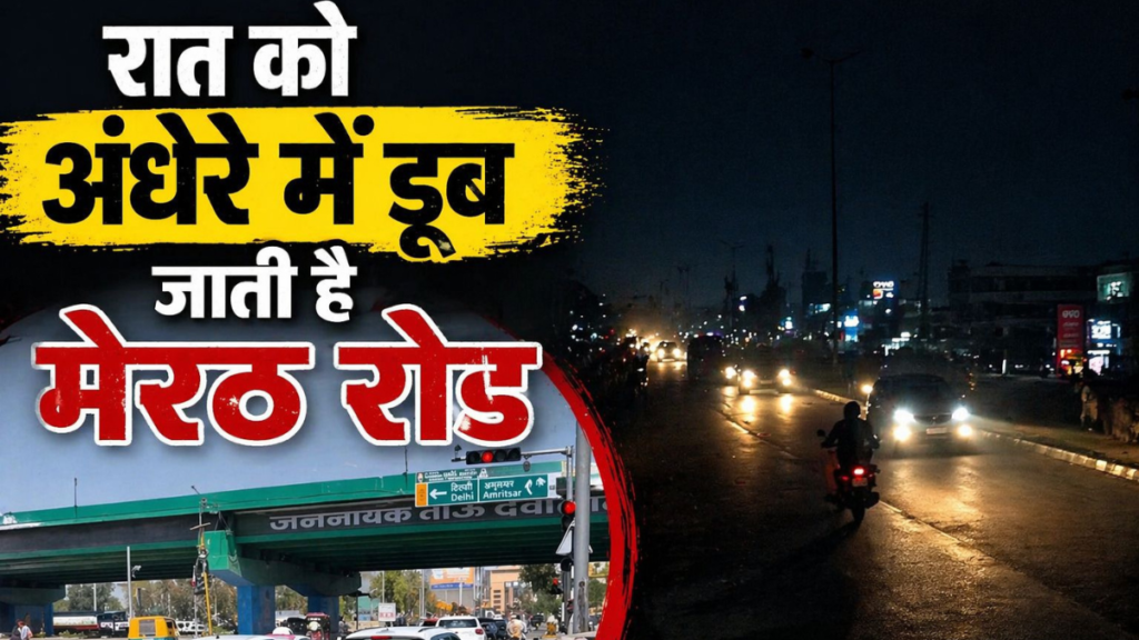 Increased risk of accidents on Karnal Meerut Road