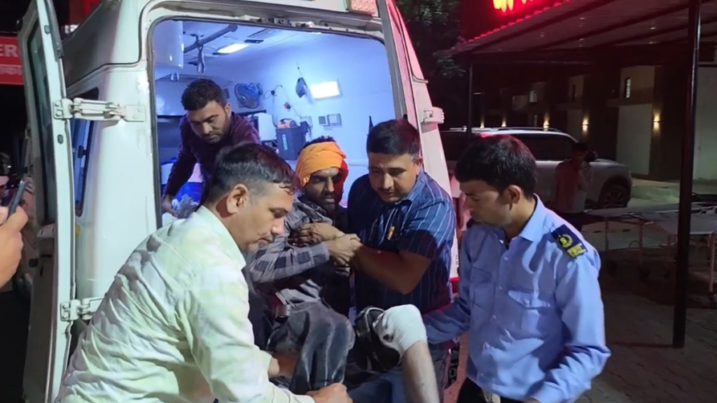 Late night police encounter in Kaithal: इनामी बदमाश के पैर में लगी गोली, एक करोड़ की फिरौती मामले से जुड़ा आरोपी गिरफ्तार