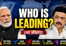 Assembly Elections 2026 LIVE: 4 राज्यों में सरकार लगभग तय, लेकिन बंगाल में आखिरी सांस तक सस्पेंस, बहुमत की रेस में कौन आगे ? Assembly Elections 2026 LIVE: