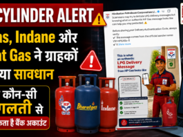 LPG cylinder alert