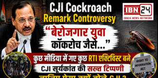 CJI Cockroach Remark Controversy