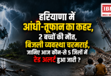 Haryana Rain Alert
