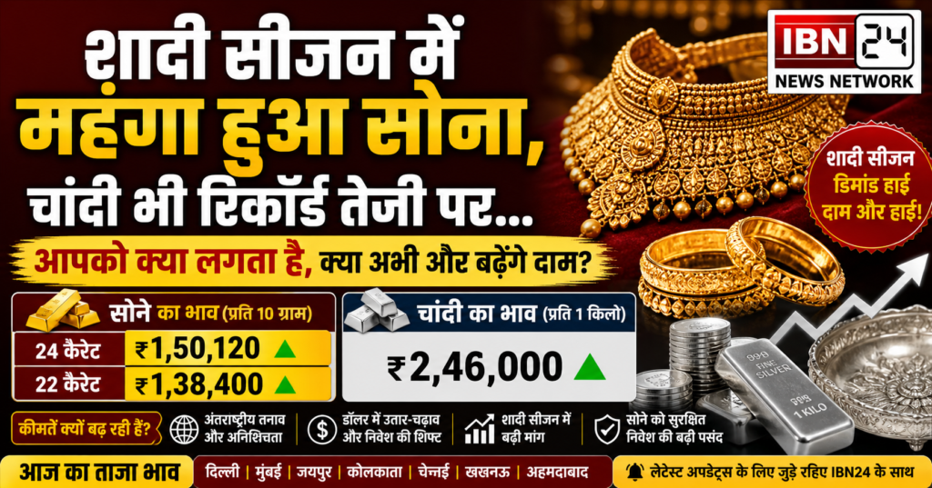 शादी सीजन में महंगा हुआ सोना
