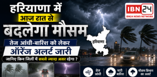 Haryana Weather Alert