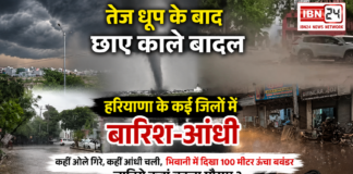 Sudden Weather Change in Haryana