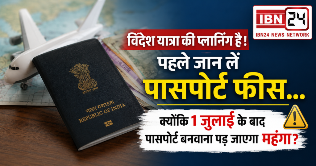 Passport Fee Hike July 2026