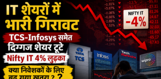 TCS Share Decline