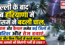 Haryana Weather Change