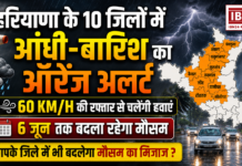 Haryana Weather Alert