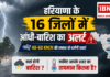 Haryana Weather Rain Alert