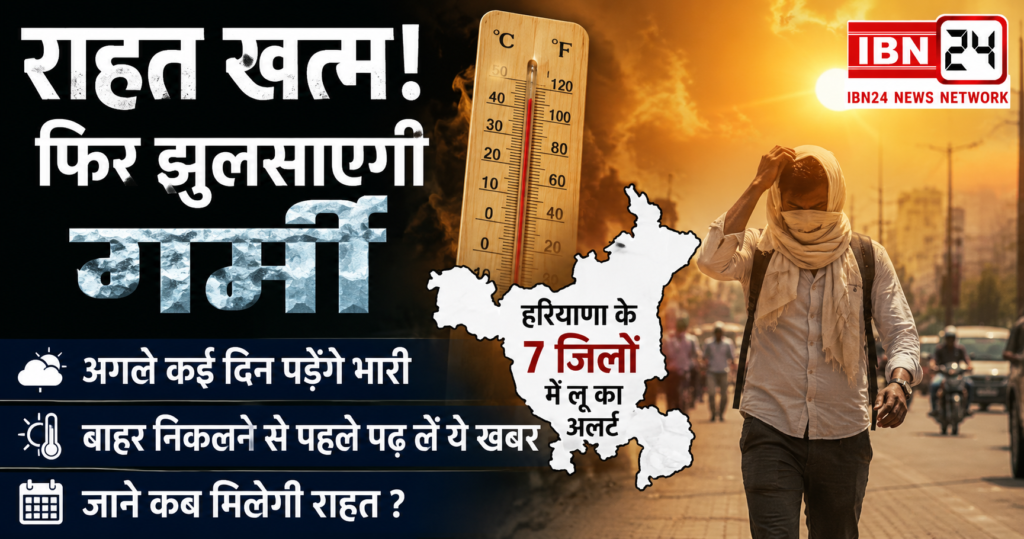 Heatwave Returns in Haryana