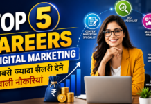 Top 5 Careers in Digital Marketing