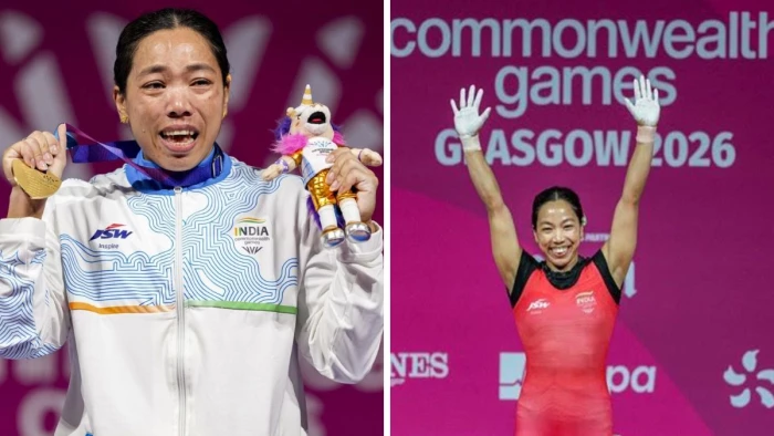 Mirabai Chanu Wins India's First Gold