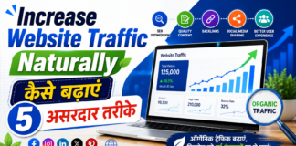Increase Website Traffic Naturally