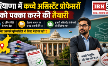 Haryana Contract Assistant Professors