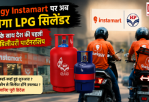 Instamart Starts LPG Cylinder Delivery : Swiggy Instamart पर अब मिलेगा LPG सिलेंडर, HPCL के साथ देश की पहली क्विक डिलीवरी पार्टनरशिप, जानिए कहाँ-कहाँ हुई शुरुआत और कौन से सिलेंडर होंगे उपलब्ध ? Instamart Starts LPG Cylinder Delivery