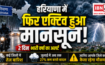 Monsoon Active Again in Haryana