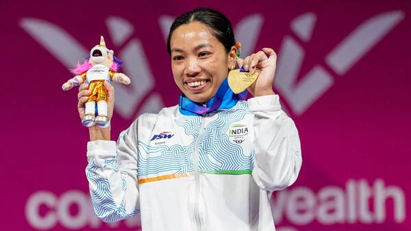 Mirabai Chanu Wins India's First Gold