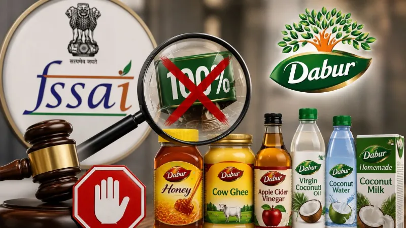 FSSAI Action on Dabur